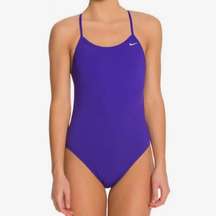 Nike One Piece Swimsuit Royal Purple Size 12