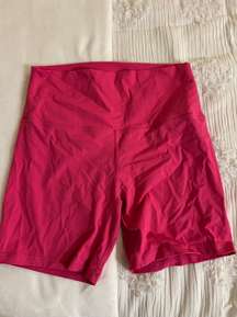 Hot Pink Biker Shorts