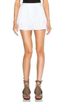 3.1 Phillip Lim White Lace Eyelet Shorts Size 0