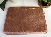 Kate Spade Glimmer Glitter Universal Laptop Padded Case Sleeve 15" pink