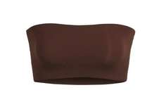 Fits Everybody Bandeau Strapless Bra Tube Top cocoa NWT