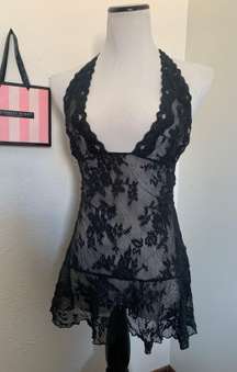 Victoria’s Secret halter lace nightie 