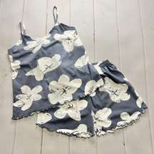 NWT -  - Women’s Blue Floral Pajama Set