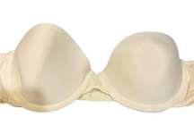 Maidenform 34B Nude Strapless Lightly Padded Bra