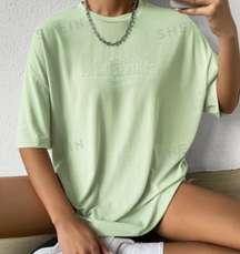 Green Oversized Tshirt