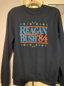 Sweatshirt Reagan Bush 84 Christmas