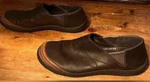 Patagonia Leather Gypsum Slip On Performance Footwear Shoe Velvet Brown 8.5