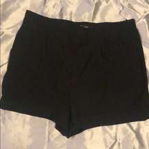 NY&CO Black Dress Shorts