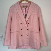 NWT Tuckernuck Diana Blazer pink XXL