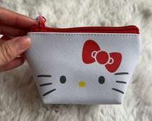 Hello Kitty Faux Leather Coin Pouch Purse NWT