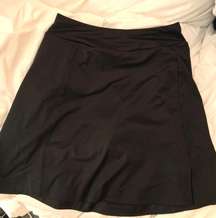 Black Golf Skort