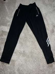 Black Soccer Sweatpants / Joggers