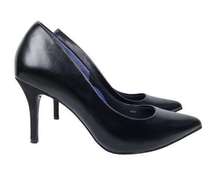 Antonia Saint NY Hi-Tech Victoria Essential High Heel Pumps Black Sz 9.5