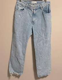 Abercrombie & Fitch Curve Love 90s Relaxed Jean High Rise- Size 12 (31S)