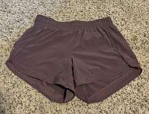 Mesh Racer Run 4” X SMALL DARK PURPLE LINED RUNNING SHORT. EUC.