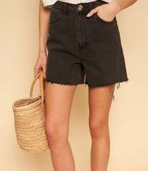 Whimsy + Row • NWT Natasha Short - Vintage Black Wash