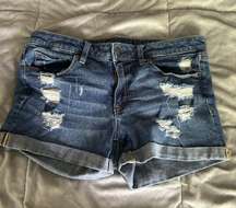 Midi Jean Shorts