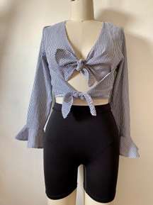 Double Tie Crop Top