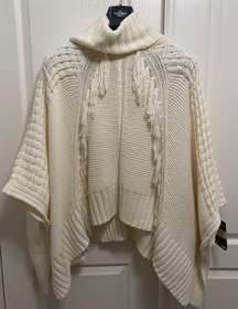 Woman’s Sweater Poncho