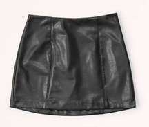 Abercrombie Leather Skirt