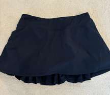 Navy Athletic Skirt