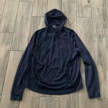 Polo Ralph Lauren blue cashmere thin hoodie