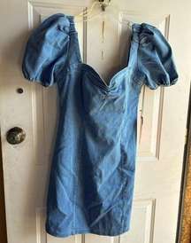 Women’s Denim Dress, Size Large