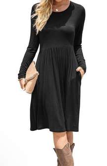 DB Moon Black Long Sleeve Dress Size XL