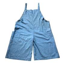 Zanzea Denim Strap Dungaree Overalls Romper Blue Jean Size 5XL