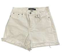 Calvin Klein Jeans White High Rise Jean Shorts Size 24