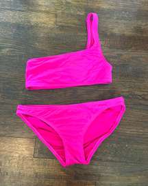 One Shoulder Bikini Set