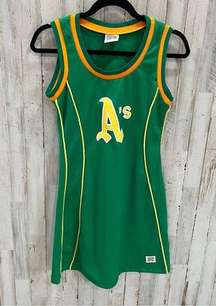 Copperstown Green Oakland Athletics Dress Cheerleader NCAA