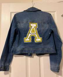 Painted App State Jean Jacket