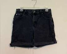 EUC Riders by Lee Charcoal Gray Denim shorts size 10P