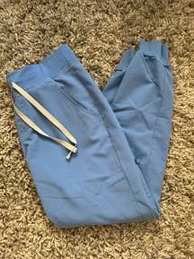 Women's 'ZAMBORA W18SW2005' Cell Blue JOGGER SCRUB PANTS - S