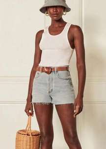 NWT Boyish Sz 27 The Eli High Rise Comfort Stretch Short Sliding Doors