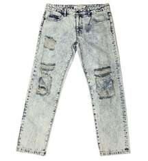 Hidden Jeans Acid Wash Distressed
Jeans(Size 29)