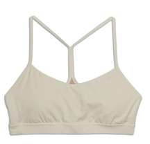 Lululemon Flow Y sports Bra Size 8 White