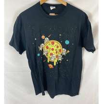 Port & Co Planet Pizza Tshirt size medium