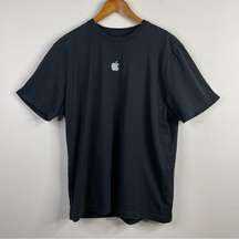 Apple Store Employee Black Cotton Earth Day T Shirt tee Unisex L new nwt