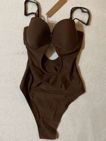 Deep Plunge Bodysuit NWT