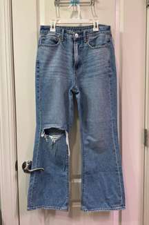 High Waisted Boot Cut Jeans