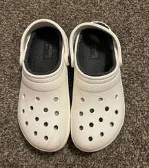 White Fuzzy Croc