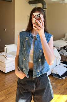 Denim Vest 