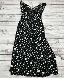 London times polka dot sleeveless dress size 6