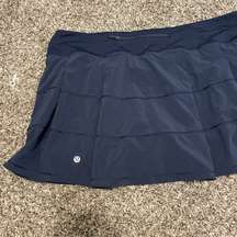 Lululemon skirt with shorts size 14
