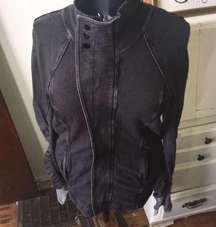 FP Movement gray Moto slim fit size L jacket