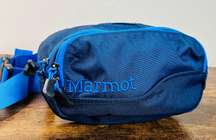 Fanny Pack Unisex Blue Zip Travel Hiking Outdoor Walking Camping Trails