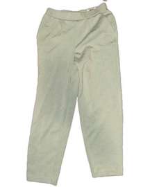 Size PP Alfani tapered leg comfort waist ankle pants in aqua foam modern Lounge