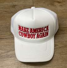 Make America Cowboy Again Trucker Hat